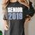 Senior 2019 Shirt Graduation Class Back To School Tee Women's Comfort Colors T-Shirt Pepper