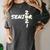 Senior 2021 Volleyball Graduation Shirt Women's Comfort Colors T-Shirt Pepper