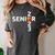 Senior 2023 Basketball Graduation Party Women's Comfort Colors T-Shirt Pepper