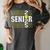 Senior 2025 Softball Class Of 2025 Graduation Women's Comfort Colors T-Shirt Pepper