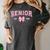 Senior 2026 Class Of 2026 Coquette Pink Bow Graduation 2026 Women's Comfort Colors T-Shirt Pepper