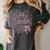 Senior 2026 Class Of 2026 Coquette Pink Bow Graduation Women's Comfort Colors T-Shirt Pepper