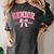 Senior 2026 Coquette Pink Bow Class Of 2026 Graduation Girls Women's Comfort Colors T-Shirt Pepper