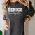 Senior 2026 Drum Major Mom 2026 Marching Band Graduation Women's Comfort Colors T-Shirt Pepper