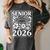 Senior 2026 Floral Flowers Class Of 2026 Graduation Kids Women's Comfort Colors T-Shirt Pepper