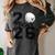 Senior 2026 Golf Player Heart Graduation Girls Teens Women's Comfort Colors T-Shirt Pepper