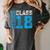 Senior Class 18 Shirt Graduation Apparel T-Shirt Women's Comfort Colors T-Shirt Pepper