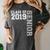 Senior Class Of 2019 19 Shirt High School Graduation Women's Comfort Colors T-Shirt Pepper