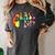 Senior Class Of 2019 Boho Tie Dye Graduation Women's Comfort Colors T-Shirt Pepper