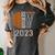 Senior Class Of 2023 Graduation Basketball Team Graduate Women's Comfort Colors T-Shirt Pepper