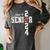 Senior Class Of 2024 Football Graduation Party Favors 2024 Women's Comfort Colors T-Shirt Pepper
