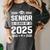 Senior Class Of 2025 Shirt High School Graduation 2025 Women's Comfort Colors T-Shirt Pepper