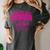 Senior Class Of 2026 Coquette Pink Bow Graduation 2026 Women's Comfort Colors T-Shirt Pepper