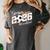 Senior Dad Class Of 2026 Soccer Ball Graduation Women's Comfort Colors T-Shirt Pepper