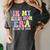 In My Senior Era Mom Class Of 2025 Senior 2025 Graduation Women's Comfort Colors T-Shirt Pepper