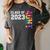 Senior Graduation Class Of 2023 Aunt Senior Tie Dye Women's Comfort Colors T-Shirt Pepper