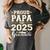 Senior Graduation Proud Papa 2025 Graduate Class Matching Women's Comfort Colors T-Shirt Pepper
