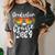 Senior Graduation Trip Cruise 2024 Retro Ship Party Cruise Women's Comfort Colors T-Shirt Pepper