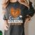 Senior Grandma Class Of 2026 Basketball Graduation Heart Women's Comfort Colors T-Shirt Pepper
