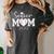 Senior Mom Baseball 2025 Class Of 2025 Graduation Women's Comfort Colors T-Shirt Pepper