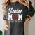 Senior Mom Class Of 2026 Graduation Premium Tri-Blend Women's Comfort Colors T-Shirt Pepper