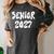 Senior Retro Class Of 2027 Graduation High School College Women's Comfort Colors T-Shirt Pepper