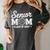 Senior Volleyball Mom Class Of 2027 Graduation Graduate Women's Comfort Colors T-Shirt Pepper