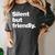 Silent But Friendly A Design For Introverts Women's Comfort Colors T-Shirt Pepper