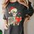 Skeleton Reading Book Christmas Teacher Librarian Book Lover Women's Comfort Colors T-Shirt Pepper Skeleton Reading Book Christmas Teacher Librarian Book Lover Women's Comfort Colors T-Shirt Pepper