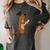 SmileteesGrad Cute Sea Otter Graduation T-Shirt Women's Comfort Colors T-Shirt Pepper