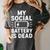 My Social Battery Is Dead Introvert Quote Women's Comfort Colors T-Shirt Pepper My Social Battery Is Dead Introvert Quote Women's Comfort Colors T-Shirt Pepper
