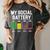 My Social Battery Introverted Low Energy Antisocial Women's Comfort Colors T-Shirt Pepper