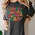 In My Social Worker Era Cute Social Worker Graduation MSW Women's Comfort Colors T-Shirt Pepper