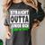 Straight Outta Junior High School Class Of 2022 Graduation Women's Comfort Colors T-Shirt Pepper