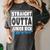 Straight Outta Junior High School Graduation Class Of 2022 Women's Comfort Colors T-Shirt Pepper