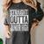 Straight Outta Junior High Shirt Graduation Women's Comfort Colors T-Shirt Pepper