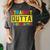 Straight Outta Kindergarten TShirt Graduation Kid Women's Comfort Colors T-Shirt Pepper