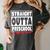 Straight Outta Preschool Class Of 2018 Graduation Shirt Women's Comfort Colors T-Shirt Pepper