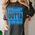 Straight Outta Second Grade Graduation Class Women's Comfort Colors T-Shirt Pepper