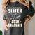 Super Proud Sister Of A 2019 Graduate Shirt Graduation Women's Comfort Colors T-Shirt Pepper