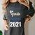 I Survived 5th Grade Class Of 2021 Quarantined Graduation 2 Women's Comfort Colors T-Shirt Pepper