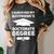 I Survived My Boyfriend's Doctorate Degree Graduation Women's Comfort Colors T-Shirt Pepper
