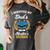 I Survived My Dad's Master's Degree Graduation Women's Comfort Colors T-Shirt Pepper