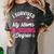 I Survived My Mom's Nursing Degree Nurse Graduation Women's Comfort Colors T-Shirt Pepper