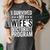 i Survived My Wife Doctorate Program PHD Wife Graduation Women's Comfort Colors T-Shirt Pepper