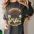 Survived My Wife's Master's Degree College Graduation Women's Comfort Colors T-Shirt Pepper