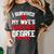 I Survived My Wife's Master's Degree Graduation Women's Comfort Colors T-Shirt Pepper
