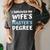 i Survived My Wifes Masters Degree MBA College Graduation Women's Comfort Colors T-Shirt Pepper