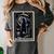 Tarot Cards Guide Book Esoteric Mysticism Clothing The High Priestess -Adults Small Classic Fit Short Sleeve Women's Comfort Colors T-Shirt Pepper