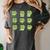 Teacher Reading Shamrock St Patrick’s Day Book Lover Kids Women's Comfort Colors T-Shirt Pepper